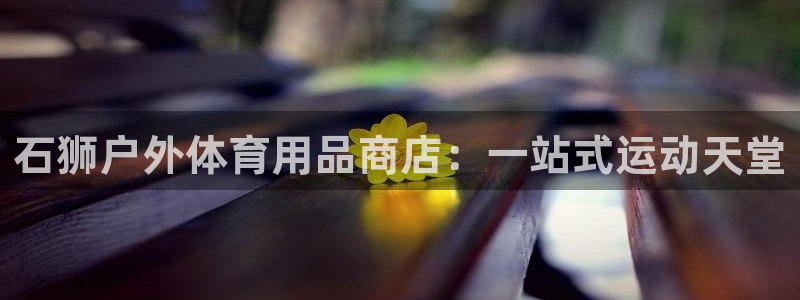 极悦平台股东名单：石狮户外体育用品商店：一站式运动天