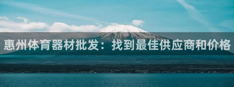 极悦平台是干什么的公司：惠州体育器材批发：找到最佳供
