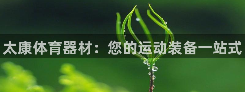 极悦平台是干什么的公司：太康体育器材：您的运动装备一