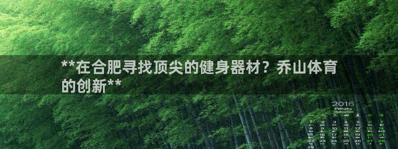 极悦娱乐代理人是谁呀：**在合肥寻找顶尖的健身器材？