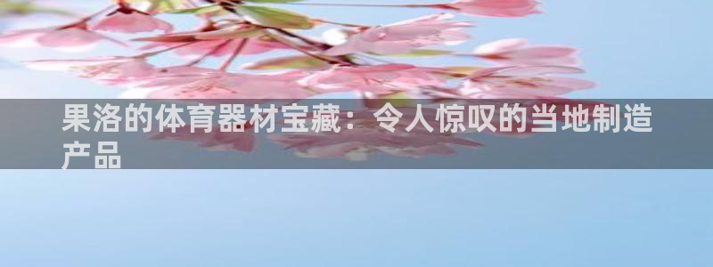 极悦平台官方网站入口下载：果洛的体育器材宝藏：令人惊