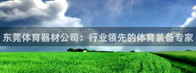 极悦平台注册流程详解视频：东莞体育器材公司：行业领先