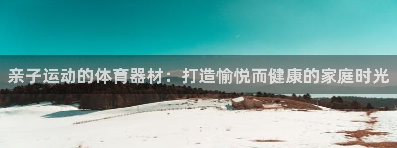 极悦娱乐官网最新版本更新内容是什么：亲子运动的体育器