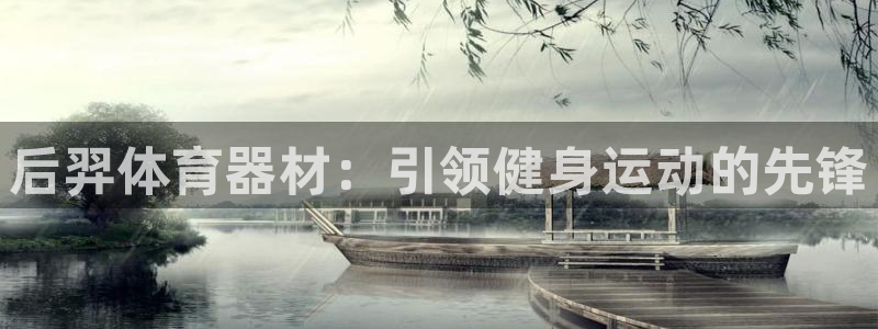 极悦平台和蓝狮平台区别：后羿体育器材：引领健身运动的