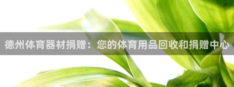 极悦平台注册登录失败：德州体育器材捐赠：您的体育用品