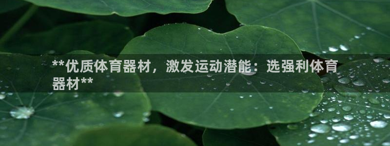 极悦平台注册流程图：**优质体育器材，激发运动潜能：