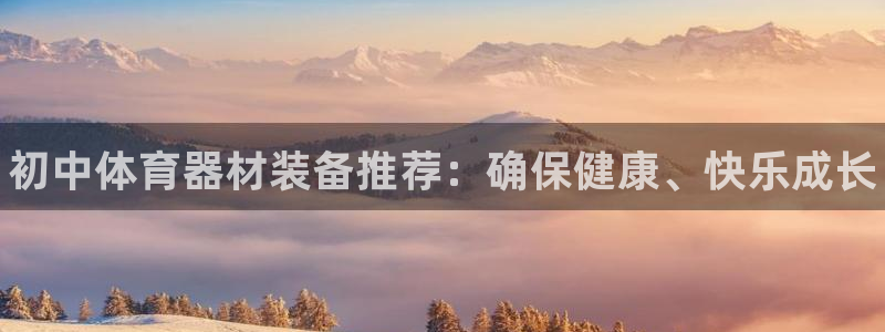 极悦平台注册失败如何解决问题：初中体育器材装备推荐：确保健康